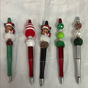 Festive Christmas Pens